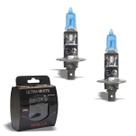 Par Lâmpada H1 Teslla Halógena Ultra White 12V 55W 3800K Par Lâmpada H1 Teslla Halógena Ultra White 12V 55W 3800K