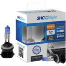 Par Lampada H27w2 Super Branca Shocklight 8500k 12v 27w
