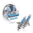 Par Lâmpada H4 Super Branca Philips Crystal Vision Ultra