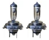 Par Lâmpada Halógena H4 12v 55/60w 4300k Techone