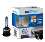 Par lampada halogena super branca h27w2 12v 27w shocklight 120027sbba