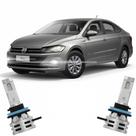 Par Lâmpada LED Farol Milha Virtus 2017/2022 6500k Haloway