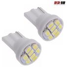 Par Lâmpada Led Pingo 8 pontos T10 12V 5W Branca Aplicação Placa Teto