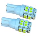 Par Lâmpada Led Pingo T10 20 LEDs TORRE 12V 5W Branca Aplicação Placa Teto Porta Malas