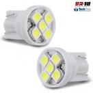 Par Lâmpada Led Pingo T10 5p 12V 5W Branca Aplicação Placa Teto Porta Malas