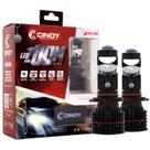 Par Lâmpada LED Projetor Cinoy Zoom 10000 Lumens 6000K Branco Puro Linha de Corte Perfeita Plug and Play H4 H7 9005 HB3
