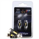 Par Lampada Led Torpedo 31mm 6000k 400 Lumens 12v 3 Smd Ip65