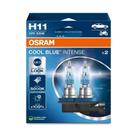 Par Lâmpada Osram Cool Blue Intense H11 5000k 55w 12v Par Lâmpada Osram Cool Blue Intense H11 5000k 55w 12v