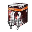 Par Lâmpada Osram Night Breaker Silver H4 + 100% Luz 60/55w