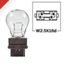 Par lampada para lanterna pisca universal 1 polo mitsubishi tr4