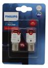 Par Lâmpada Philips P21/5 Led Vision 2 Polos Red12v Original