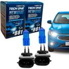 Par Lampada Super Branca H27 881 8500k Xenon 12v 27w Techone