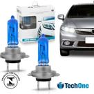 Par Lampada Super Branca H7 8500k 12v 55w ( PX26d ) Tech-one