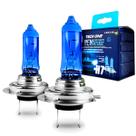 Par Lâmpada Super Branca H7 8500k Tipo Xênon 12V 55W Techone