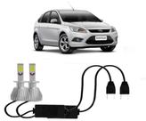 Par Lampada Super Led H7 Ford Focus 2005 até 2020