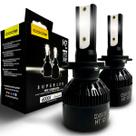 Par Lâmpada Super Led New Csp Flip 3200l 6000k Encaixe H7