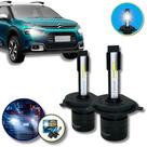 Par Lâmpada Super Led S14 Farol Baixo Alto H4 Citroen Cactus