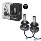Par lâmpada ultra led titanium h4 6000k 12v 50w 5000lm