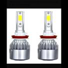 Par Lâmpadas Automotiva H1, H3, H4, H7, H11, HB3, HB4 Led 72w 6000k Honesty TP9 Super Branca