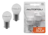 Par Lâmpadas Automotivo Led Ba15s 21 1 Polo 1141