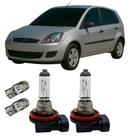 Par Lâmpadas Farol Milha Halógena Fiesta Hatch 2002 A 2010