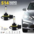 Par Lâmpadas H13 Super Led S14 Nano 6000k Branco Shocklight