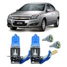 Par Lâmpadas H3 12V Super Branca 4300K Vectra 1996 A 2011