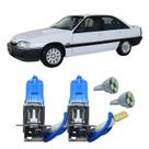 Par Lâmpadas H3 55W 12V Super Branca 4300K Omega 1992 A 1998