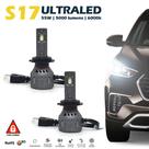 Par Lâmpadas H7 Farol Baixo Spacefox Ultra Led 10000 Lumens Canbus Canceller Não Acusa 2010 2011 2012 2013
