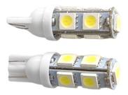 Par Lâmpadas Pingo 9 Leds T10 12v 6000k Tiger Auto