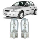 Par Lâmpadas Pingo Original Esmagada T10 12v 5w 2825 Corsa Faroleta Teto Placa Lanterna