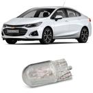 Par Lâmpadas Pingo Original Esmagada T10 12v 5w 2825 Cruze