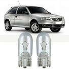 Par Lâmpadas Pingo Original Esmagada T10 12v 5w 2825 Gol G4 Faroleta Teto Placa Lanterna