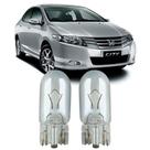 Par Lâmpadas Pingo Original Esmagada T10 12v 5w 2825 Honda City Antigo Faroleta Teto Placa Lanterna