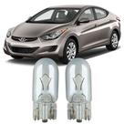 Par Lâmpadas Pingo Original Esmagada T10 12v 5w 2825 Hyundai Elantra Faroleta Teto Placa Lanterna