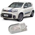 Par Lâmpadas Pingo Original Esmagada T10 12v 5w 2825 Novo Uno