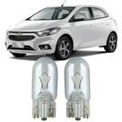 Par Lâmpadas Pingo Original Esmagada T10 12v 5w 2825 Onix Antigo Faroleta Teto Placa Lanterna
