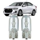 Par Lâmpadas Pingo Original Esmagada T10 12v 5w 2825 Onix