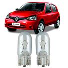 Par Lâmpadas Pingo Original Esmagada T10 12v 5w 2825 Renault Clio Faroleta Teto Placa Lanterna