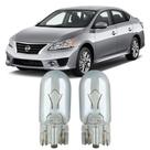 Par Lâmpadas Pingo Original Esmagada T10 12v 5w 2825 Sentra Faroleta Teto Placa Lanterna