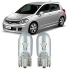 Par Lâmpadas Pingo Original Esmagada T10 12v 5w 2825 Tiida Faroleta Teto Placa Lanterna