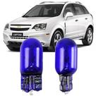 Par Lâmpadas Pingo Super Branca Esmagada T10 Captiva