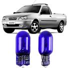 Par Lâmpadas Pingo Super Branca Esmagada T10 Ford Courier Faroleta Teto Placa Lanterna