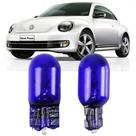 Par Lâmpadas Pingo Super Branca Esmagada T10 Fusca