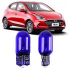 Par Lâmpadas Pingo Super Branca Esmagada T10 HB20 2022 Faroleta Teto Placa Lanterna