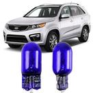 Par Lâmpadas Pingo Super Branca Esmagada T10 Kia Sorento Faroleta Teto Placa Lanterna