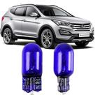 Par Lâmpadas Pingo Super Branca Esmagada T10 Nova Santa Fé Faroleta Teto Placa Lanterna