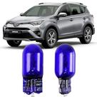 Par Lâmpadas Pingo Super Branca Esmagada T10 Rav4 Faroleta Teto Placa Lanterna