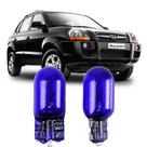 Par Lâmpadas Pingo Super Branca Esmagada T10 Tucson Faroleta Teto Placa Lanterna