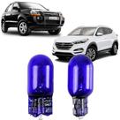 Par Lâmpadas Pingo Super Branca Esmagada T10 Tucson todas Faroleta Teto Placa Lanterna
